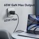 Мережевий зарядний пристрій Vention GaN III PD 65W QC3.0 5A White (FERW0-EU) [603274], фото 6