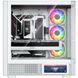 Корпус Modecom VOLCANO AQ400 ARGB MIDI SIDE LCD 6,2&rdquo;, 4x120mm fans WHITE без БЖ ATX (MC-A-AQ400-4FA-W) [405391], фото 13