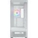 Корпус Modecom VOLCANO AQ400 ARGB MIDI SIDE LCD 6,2&rdquo;, 4x120mm fans WHITE без БЖ ATX (MC-A-AQ400-4FA-W) [405391], фото 2