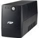 ДБЖ FSP FP650, 650VA/360W, Schuko*2, USB + RJ45, 230V/50Hz, Black (PPF3601402) [404877], фото 2