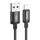 Кабель HOCO X91 Radiance charging data cable for iP(L=3M) Black (6931474788702) [805225], фото 1