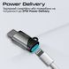Адаптер Promate Lightning - USB Type C (F/M) Grey (link-ci) [604291], фото 1