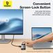 USB-хаб Baseus Metal Gleam Series II 10-in-1 USB HUB Cosmic Black(USB-C to 1*HDMI4K@120Hz+1*HDMI4K@60Hz+1*USB-A(10Gbps)+1*USB-C(10Gbps)+2*USB-A(480Mbp (B00061800123-00) [802745], фото 6