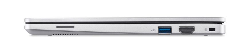 Ноутбук Acer Chromebook CB311-12H 11" IPS, Intel C N100, 8GB, F128GB, UMA, ChromeOS, сріблястий (NX.KX1EU.001) [110926]