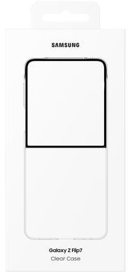 Чохол Samsung Flip 7 Clear Case Transparent (EF-AF766CTEGUA) [202683]