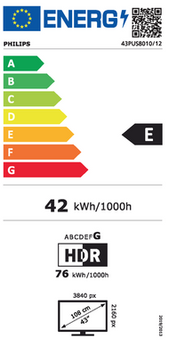 LED-телевізор Philips (43PUS8010/12) [202048]