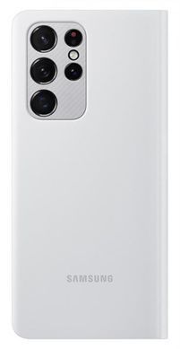 Чохол-книжка Samsung Smart LED View Cover для Samsung Galaxy S21 Ultra SM-G998 Light Gray (EF-NG998PJEGRU) [601111]