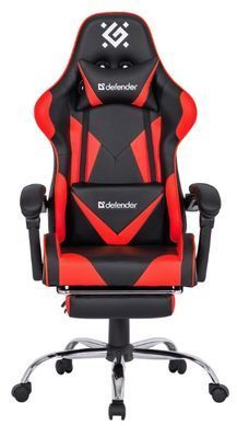 Крісло Defender Pilot Black/Red (64354) [201043]