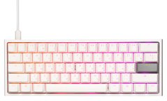 Ducky Клавіатура One 2 Mini, Cherry Brown, RGB LED, RU PBT, White