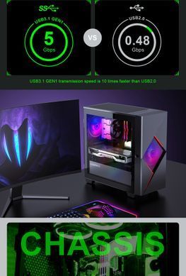 Корпус для ПК GAMEMAX (Cyclops BR) [304248]