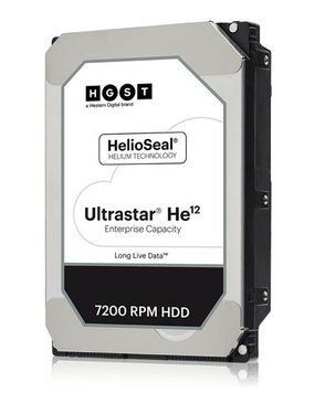 Запам&rsquo;ятовувальний пристрій на жорстких дисках HDD SAS 12TB 7200RPM 12GB/S 256MB DC HC520 WD (0F29532) [501809]