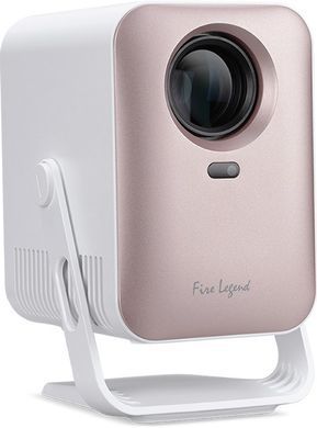 Проєктор AOpen QH31s HD, 150 lm, LED, 1.36, WiFi, рожевий, Whale TV (MR.JYQ11.001) [113686]