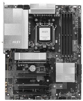 Материнcька плата MSI PRO B850-P WIFI sAM5 B850 4xDDR5 M.2 HDMI WiFi BT ATX (911-7E56-008) [19264]