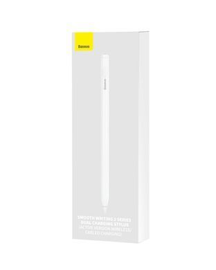 Стилус Baseus Smooth Writing 2 Series Dual Charging Stylus, White (SXBC080102) [802641]