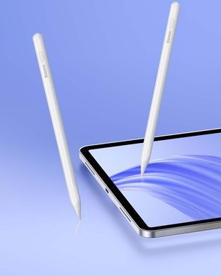 Стилус Baseus Smooth Writing 2 Series Dual Charging Stylus, White (SXBC080102) [802641]