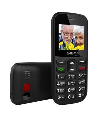 Мобільний телефон Sigma mobile Comfort 50 Easy Black (4827798585214) [600355]