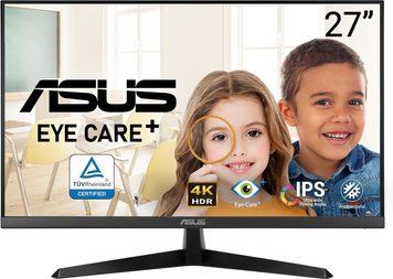 Монітор Asus 27" VY27UQ 2xHDMI, DP, MM, IPS, 3840x2160, sRGB 99%, AdaptiveSync, HDR10 (90LM09U3-B01170) [101047]