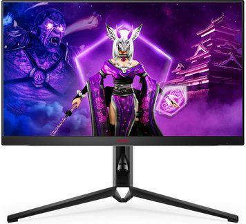 Монітор TFT 27" AOC AGON, QHD, IPS, 300Гц, 1мс, 2x HDMI, 2x DP, USB-hub, HAS, Pivot, колонки, чорний (AG274QS) [400462]