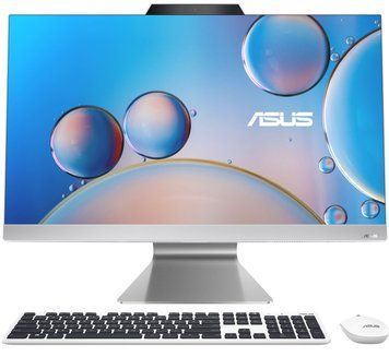 Комп'ютер персональний моноблок ASUS M3702WFAK-WPE0030 27" FHD AG, AMD R5-7520U, 16GB, F512GB, UMA, WiFi, кл+м, без ОС, білий (90PT03M1-M00JS0) [11150]