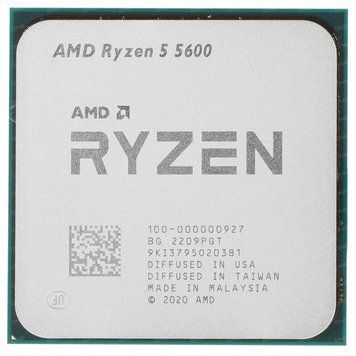 Процесор AMD Ryzen 5 5600 (3.5GHz 32MB 65W AM4) Tray (100-000000927) [608444]