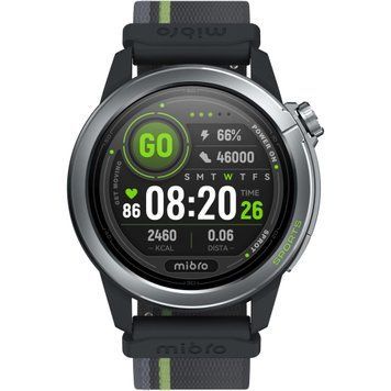 Смарт-годинник Mibro GS Active2 Dark Gray (XPAW024_Dark Gray) [611933]