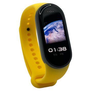 Силіконовий ремінець BeCover для Xiaomi Mi Smart Band 9 Yellow (711957) [604994]