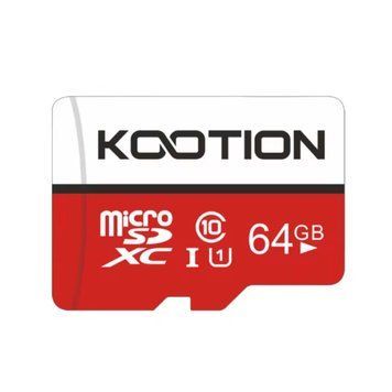 Карта пам'яті microSDXC (UHS-1) Kootion 64Gb class 10 (adapter SD) (TF-64G-U1) [805721]