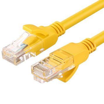 Мережевий кабель UGREEN Cat 5e U/UTP Lan Cable 5m (Yellow) (UGR-11233) [805466]