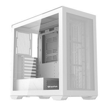 Корпус для комп'ютера DARK FLASH DLX4000 MESH ATX без блока живлення, білий (DLX4000 MESH WHITE) [503305]