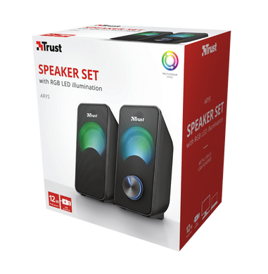 Акустична система TRUST Arys Compact RGB 2.0 (23120) [305653]