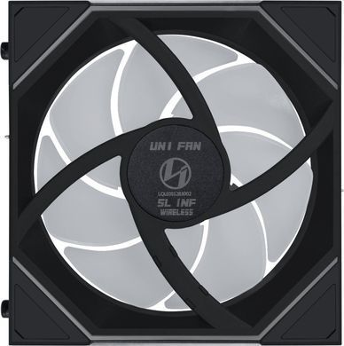 Вентилятор Lian Li Uni Fan SL-INF Wireless 120-3 Reverse Blade Black (G99.12RSLIN1W3B.00) [616072]