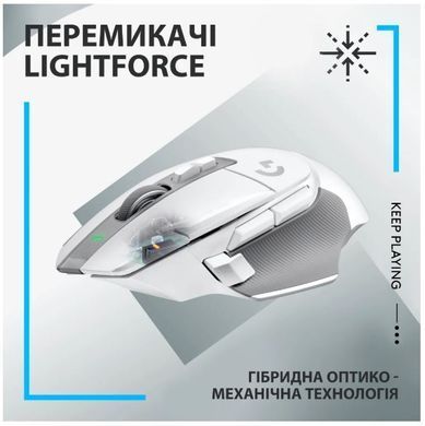 Миша Logitech G502 X LIGHTSPEED White (910-006189) [200785]