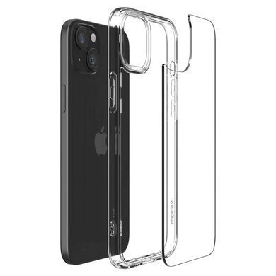 Чохол Spigen для iPhone 15, Crystal Hybrid, Crystal Clear (ACS06483) [18162]