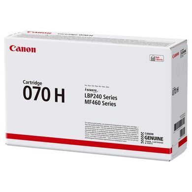 Картридж Canon 070H MF461w/463dw/465dw/LBP243dw/246dw Black (5640C002) [617888]