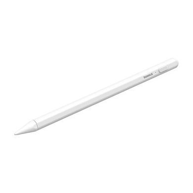 Стилус Baseus Smooth Writing 2 Stylus with LED Indicators Wireless Version Moon White (USB-C Cable and Active Pen Tip Included) (P80015802213-03) [802640]