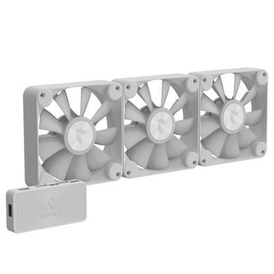 Вентилятор APNX FP1-120 ARGB White - 3 Pack (APF3-PF11257.21) [615671]