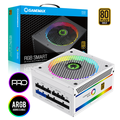 Блок живлення GAMEMAX (RGB850 PRO WH) [303194]