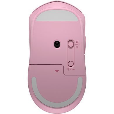 Мишка бездротова HP 400 Quiet, 5 кн., 1200 dpi рожева (AZ7B5AA) [403608]