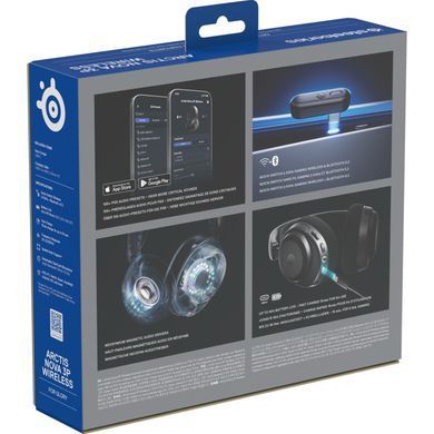 Ігрова гарнітура SteelSeries Arctis Nova 3P Wireless MultiPlatform Black (61686) [403548]