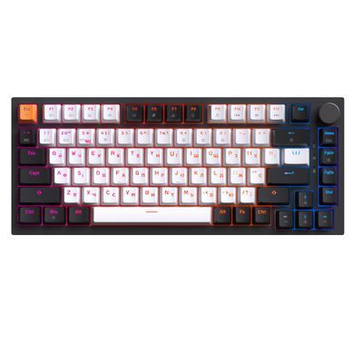Клавіатура бездротова GamePro Asgard Valhalla QLAB Sakura Switch Black (MK160-B-QS-PRO) [619469]