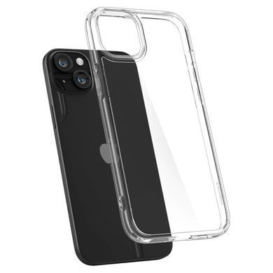 Чохол Spigen для iPhone 15, Crystal Hybrid, Crystal Clear (ACS06483) [18162]
