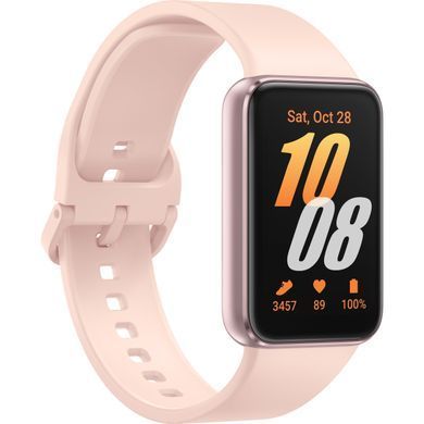 Фітнес-трекер Samsung Galaxy Fit 3 40мм (R390) 1.6', 256x402, AMOLED, BT 5.3, 16/256МБ, рожевий золотистий (SM-R390NIDASEK) [108708]