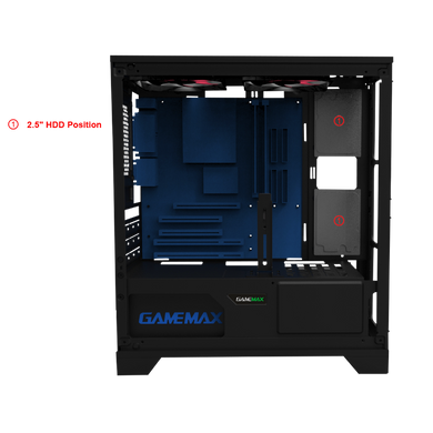 Корпус для ПК GAMEMAX (H602-BK) [303256]
