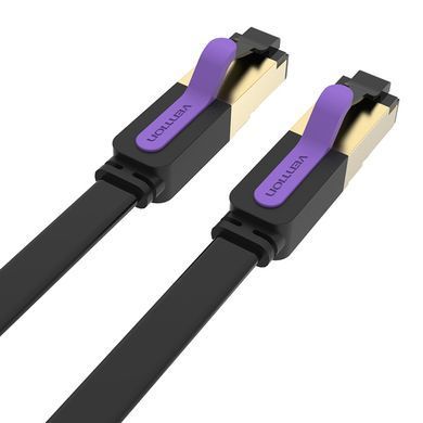 Патч-корд Vention CAT7 SFTP Ethernet, 5 m, Black (ICABJ) [610158]