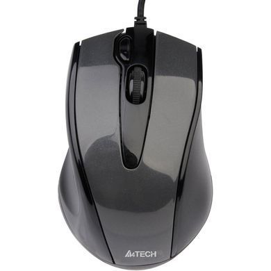 Миша A4Tech N-500F-1 Glossy Grey V-Track (N-500F-1 (Glossy Grey)) [606295]
