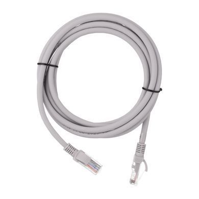 Патч-корд 2E САТ 6, UTP, 3м, 26AWG, RJ45, 7/0.16, Cu, LSZH, сірий (2E-PC6CU-UTP3LSZH-GRY) [109894]