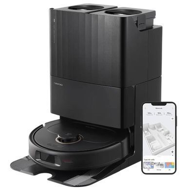 Робот-пилосос Roborock Q Revo Pro Black (QRP52-00) [610500]
