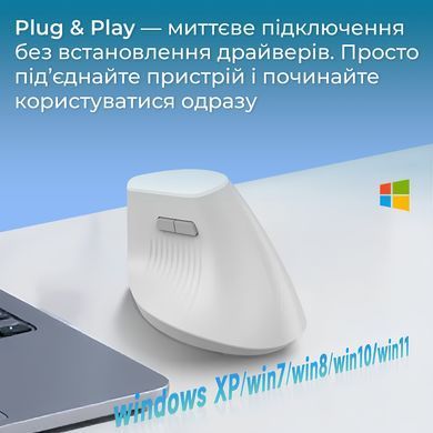 Миша бездротова Ajazz i-300 White (i300-W) [618085]