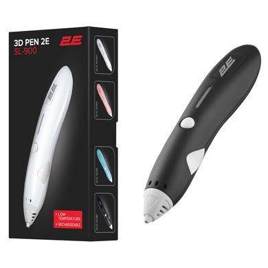 Ручка 3D 2E SL_900, PCL, Aкб 500mAh, чорний (2E-SL-900BK) [106618]