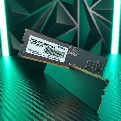 Модуль пам`яті DDR5 16GB/5200 Patriot Signature Line (PSD516G520081) [618930]